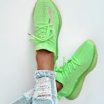 Buty sportowe Madam Faxe limonkowe