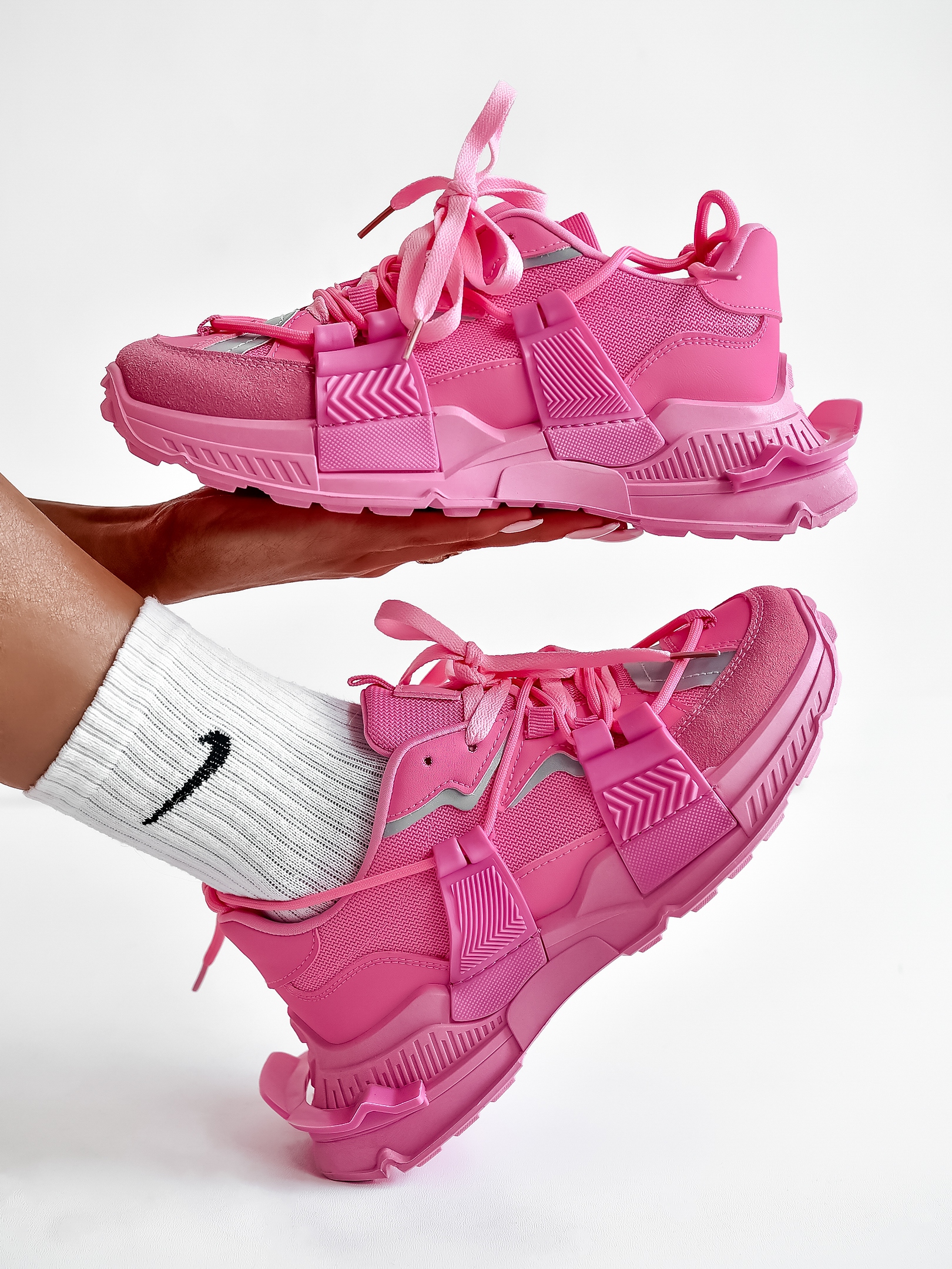 Buty sportowe Madam FeelGood różowe