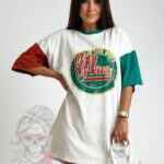 T-shirt oversize MUSE biały