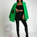 Marynarka/ żakiet Give Me Heart zielona