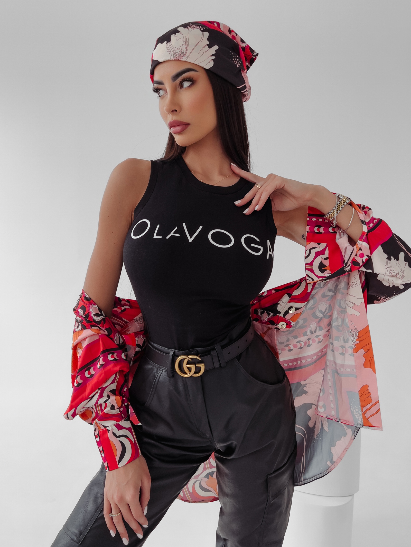 Body dopasowane Carga Ola Voga czarne