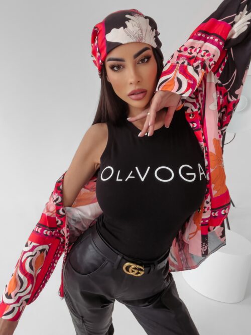 Body dopasowane Carga Ola Voga czarne