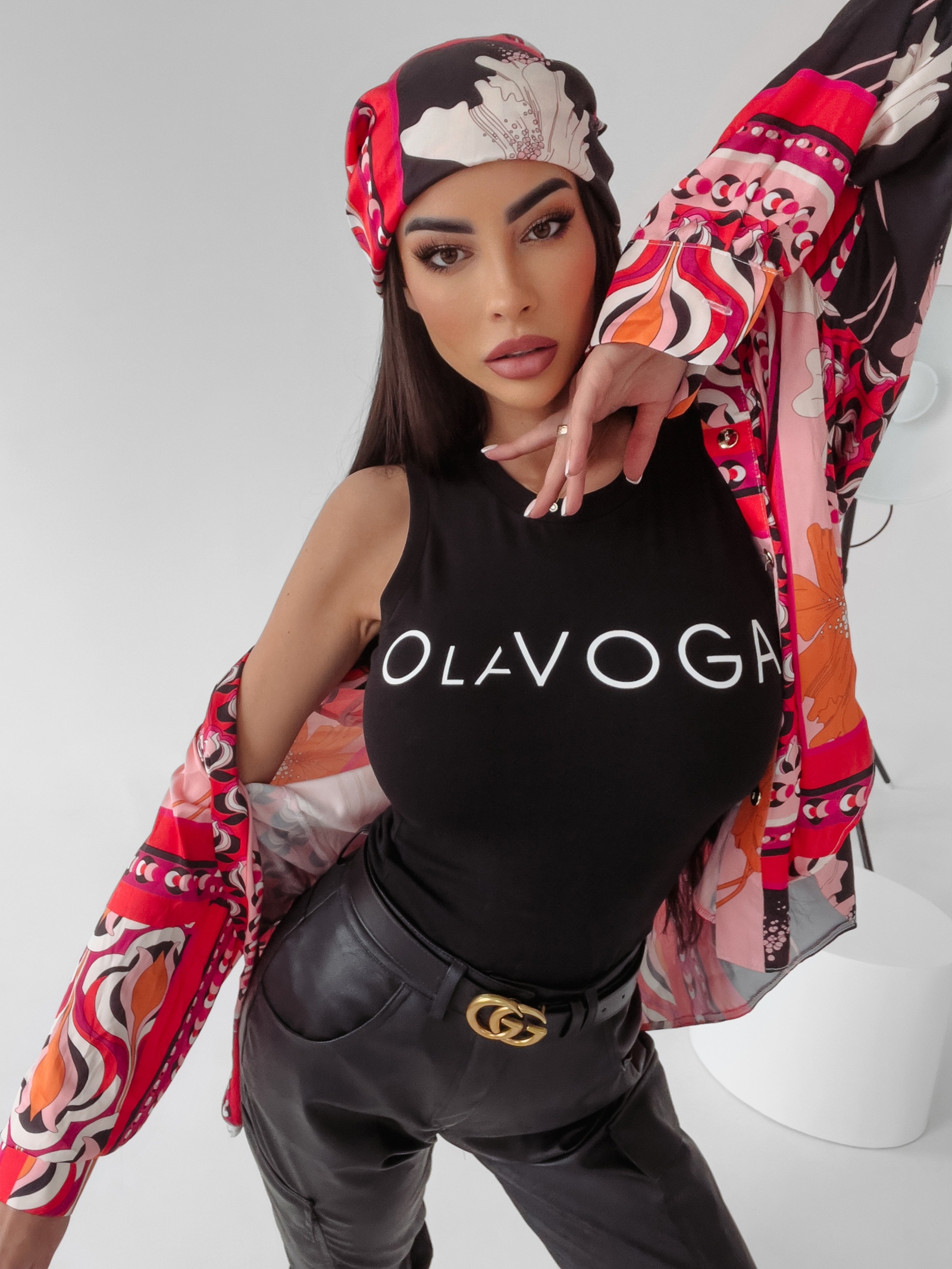 Body dopasowane Carga Ola Voga czarne