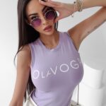 Body dopasowane Carga Ola Voga lila