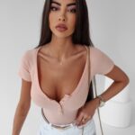 Body prążkowane Joly Ola Voga łososiowe