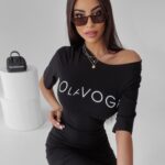 Sukienka sportowa Berna Ola Voga czarna