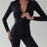 Kombinezon dopasowany sportowy Eris Ola Voga czarny