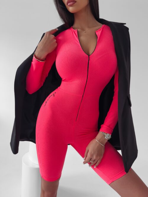 Kombinezon dopasowany sportowy Eris Ola Voga różowy