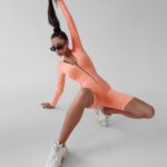 Kombinezon dopasowany sportowy Eris Ola Voga łososiowy