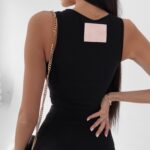 Komplet prążkowany Goja Ola Voga czarny