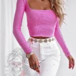 Bluzka Zarka cukierkowy róż