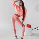 Komplet dresowy Penelope Ola Voga łososiowy