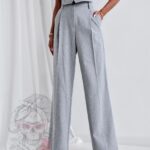 Spodnie eleganckie Kino szare