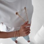 T-shirt regular fit Lena Ola Voga biały