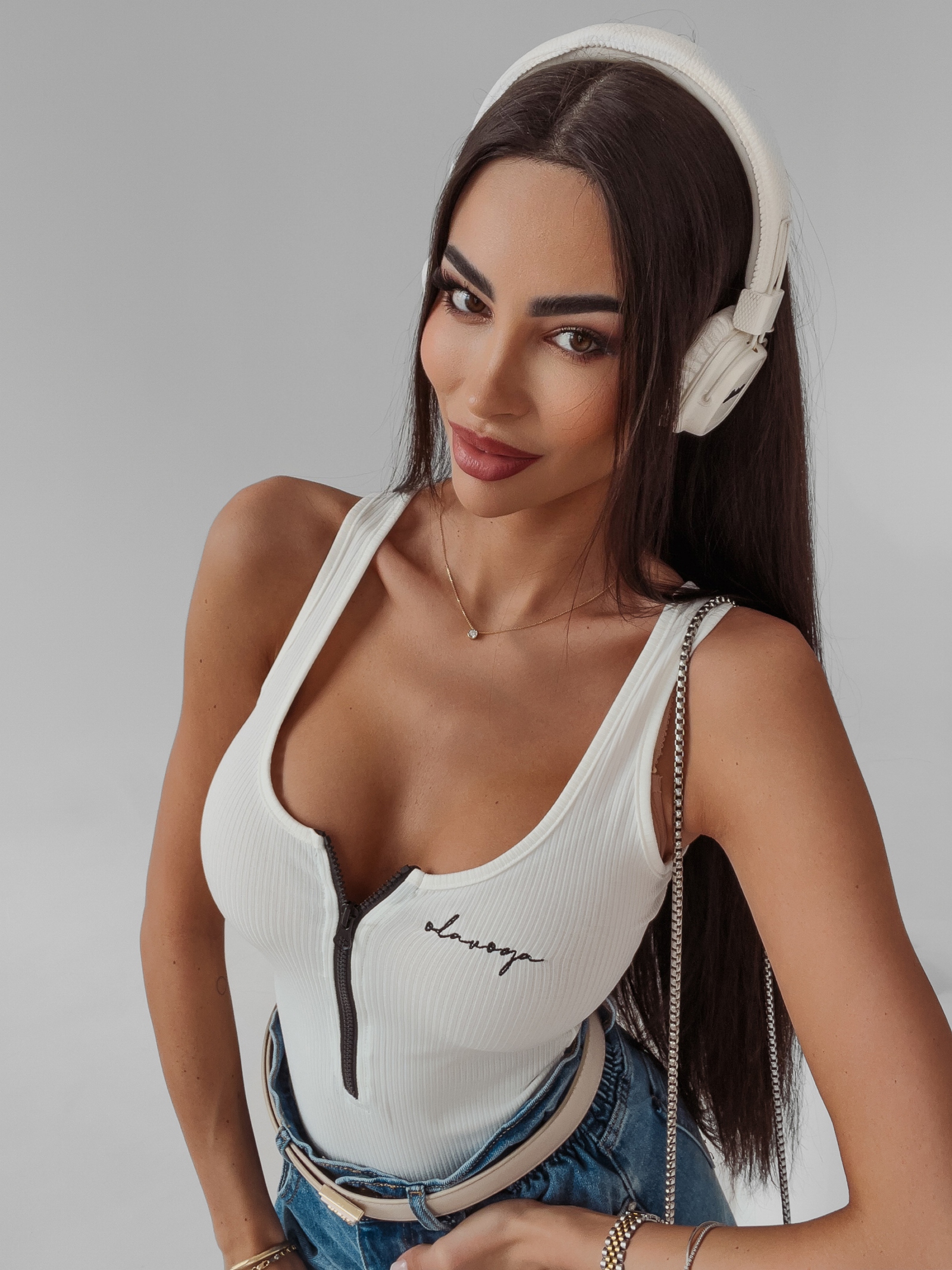 Body rozpinane Iris Ola Voga ecru Body rozpinane Iris Ola Voga ecru