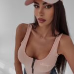 Body rozpinane Iris Ola Voga różowe