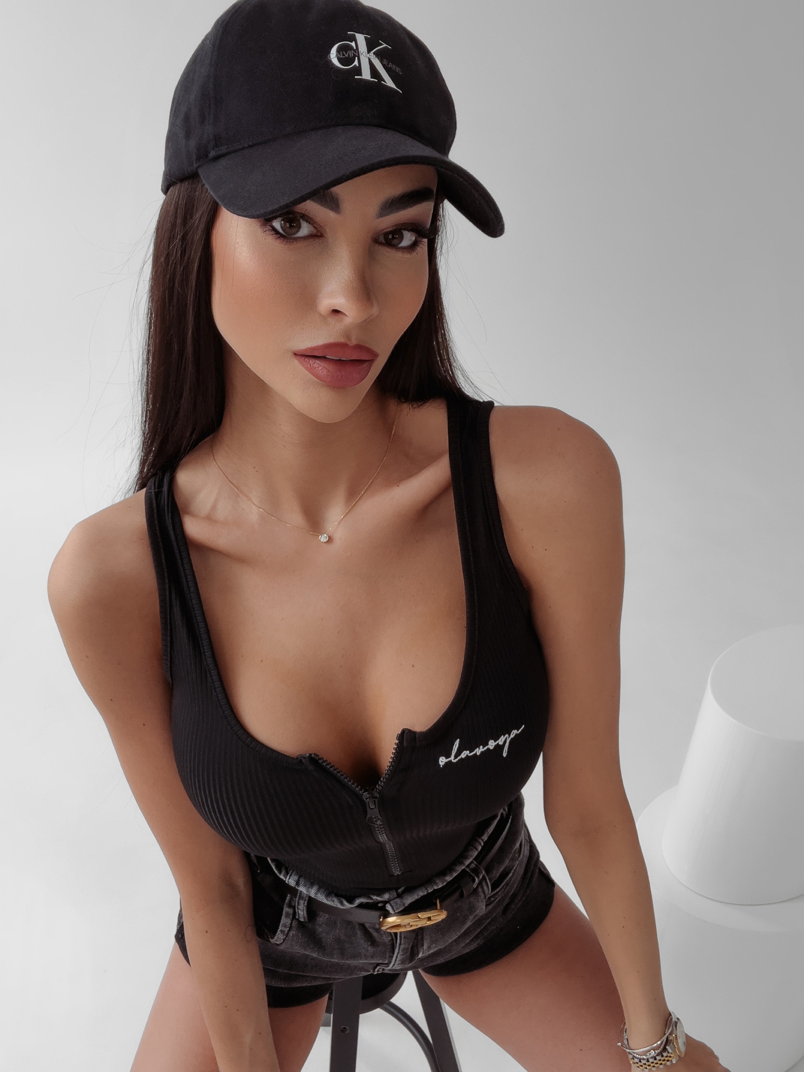 Body rozpinane Iris Ola Voga czarne Body rozpinane Iris Ola Voga czarne