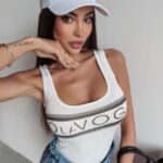 Body sportowe Casi Ola Voga ecru