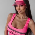 Body sportowe Casi Ola Voga neonowy róż