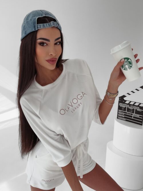 Komplet oversizowy Anabel Ola Voga ecru