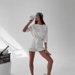 Komplet oversizowy Anabel Ola Voga ecru