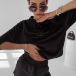 Komplet oversizowy Anabel Ola Voga czarny