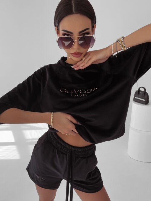 Komplet oversizowy Anabel Ola Voga czarny