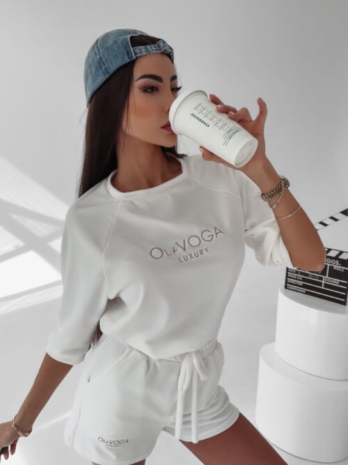 Komplet oversizowy Anabel Ola Voga ecru