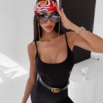 Kombinezon dopasowany Pave Ola Voga czarny