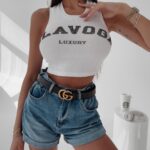 Spodenki jeansowe Alia 176 Ola Voga c.niebieski