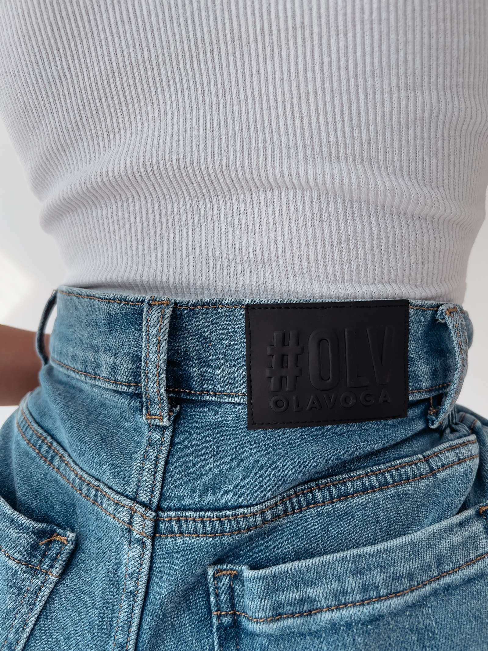 Spodenki jeansowe Alia 176 Ola Voga c.niebieski