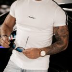 T-shirt męski Kurt Ola Voga biały