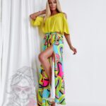 Spódnica maxi NB Lungi kolorowa