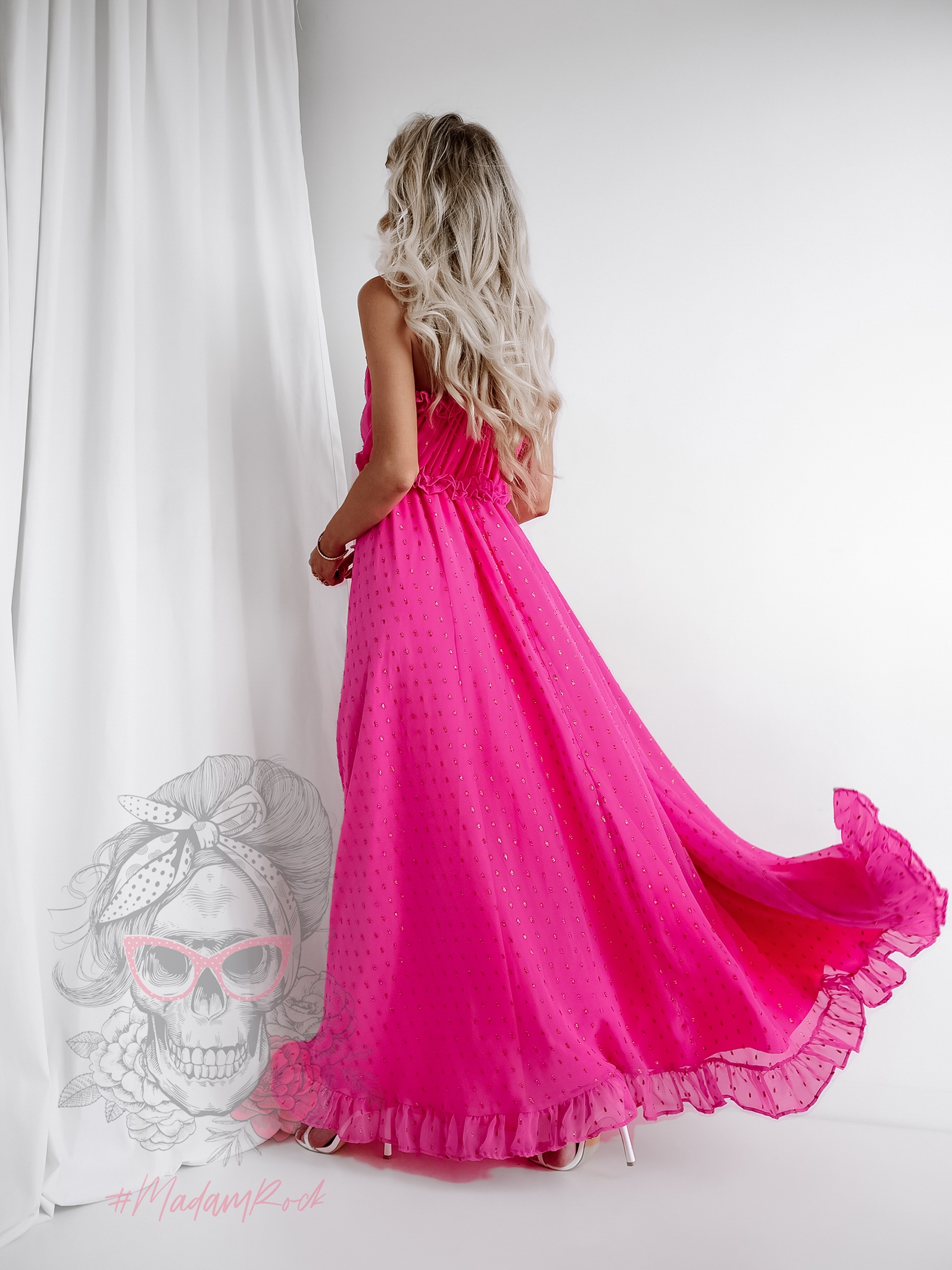 Sukienka letnia NB Colicso różowa