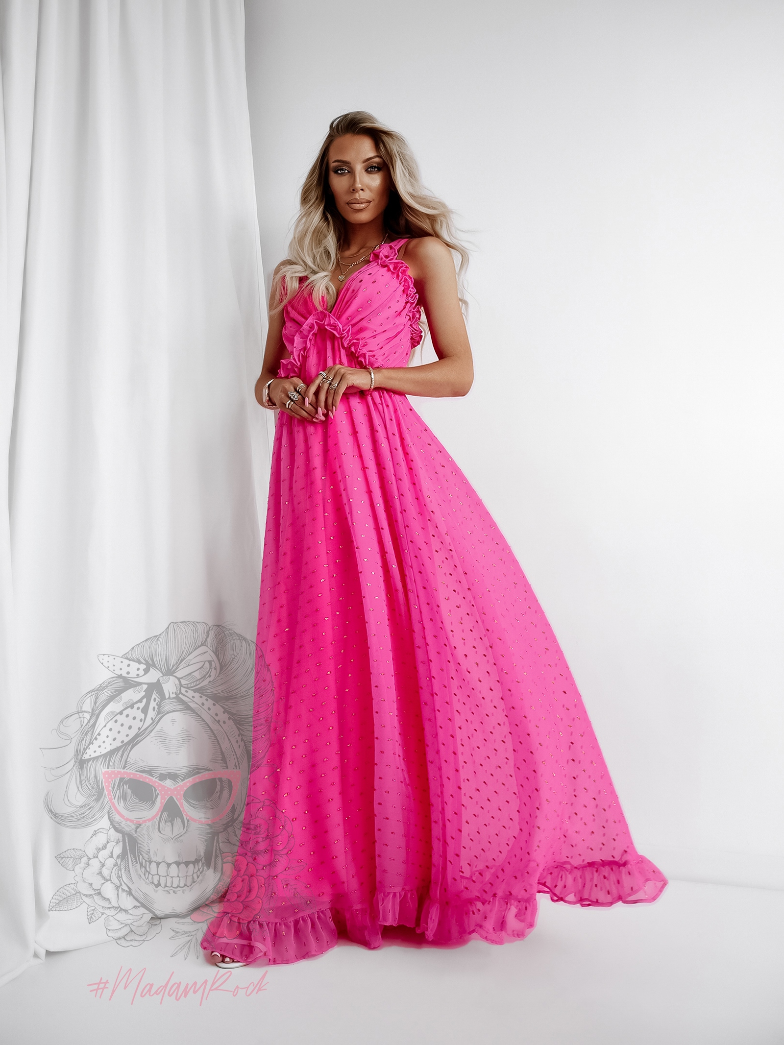 Sukienka letnia NB Colicso różowa