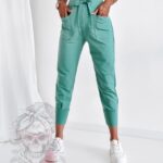 Spodnie Luss turkusowe