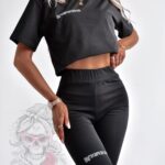 Komplet sportowy Organic Cotton czarny