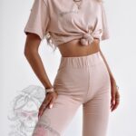 Komplet sportowy Organic Cotton beżowy