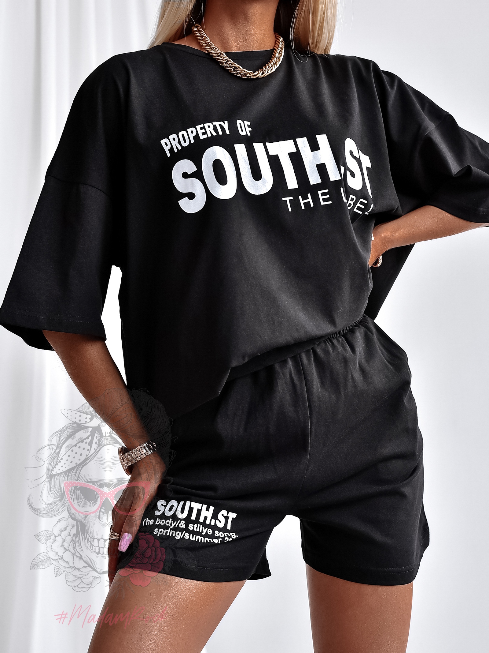 Komplet South SH czarny