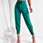 Spodnie Luss butelkowa zieleń