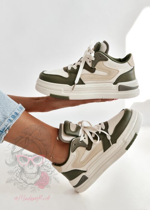 Buty sportowe Madam Tuff khaki