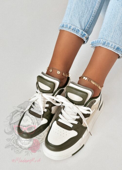 Buty sportowe Madam Tuff khaki