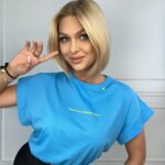 T-shirt krótki Perfect Day niebieski