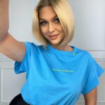 T-shirt krótki Perfect Day niebieski