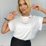 T-shirt krótki Perfect Day biały vs czarny