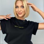 T-shirt krótki Perfect Day czarny