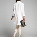 Koszula oversize Ola Voga Calm biała