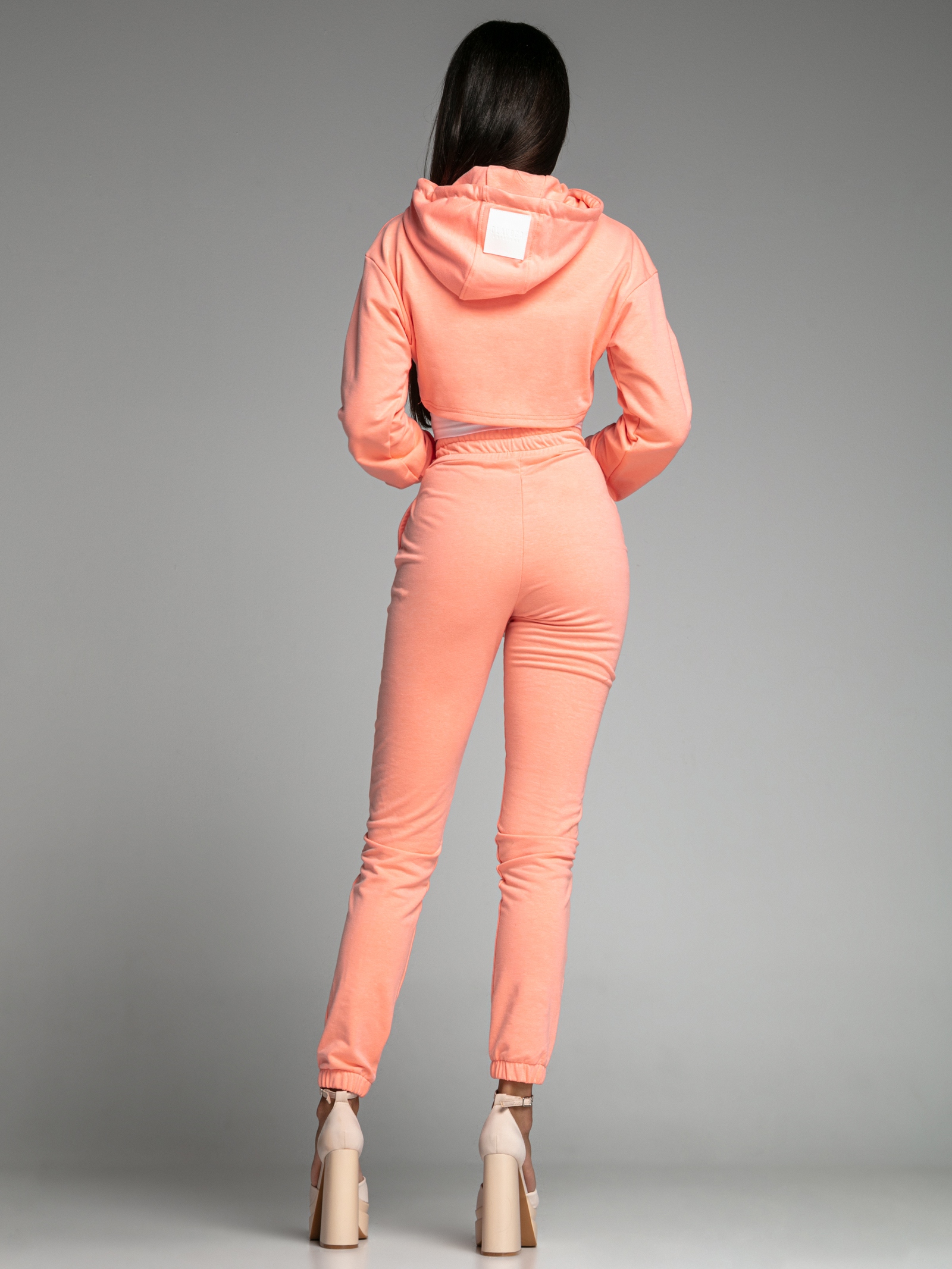 Komplet bawełniany Alex Ola Voga pomarańczowy