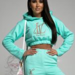 Komplet bawełniany Gerda Ola Voga miętowy