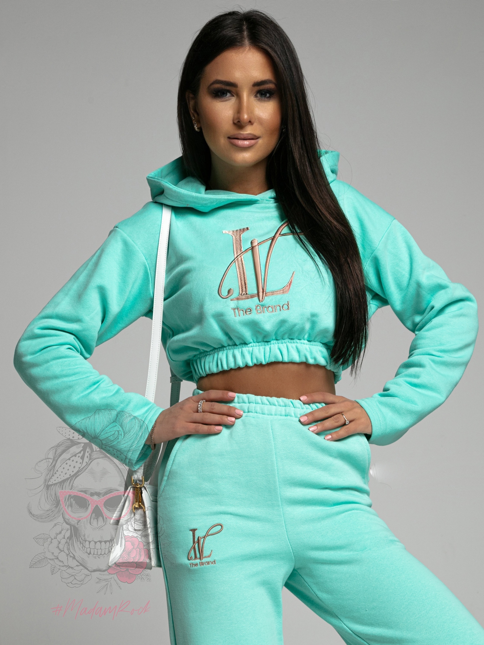 Komplet bawełniany Gerda Ola Voga miętowy